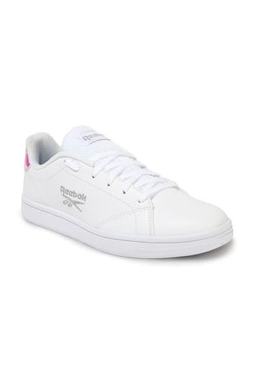 Reebok Femme Royal Complete Sport Basket, Chaussures Blanches argentées Met Blanc, 39 EU