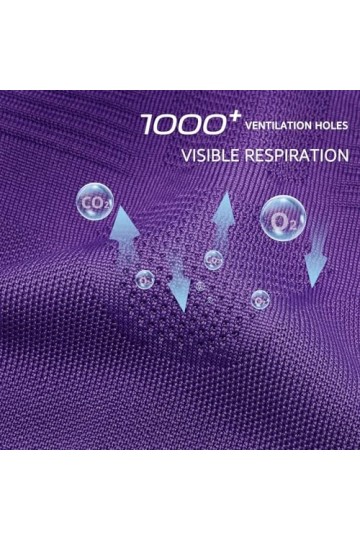 HKR Basket Femme Casual Basse Fitness Sneakers Respirantes Chaussures de Running Marche Sport Travail Violet 40 EU