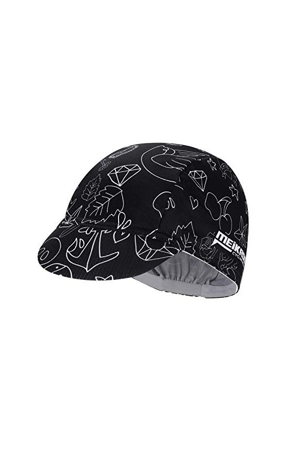 ITODA Unisexe Casquette de Vélo Eté Chapeau de Cyclisme Coupe-Vent Casquette Souple Anti-Sueur Bandana de Cyclisme Respirant 