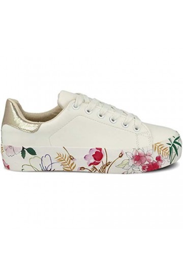 PAYMA - Chaussures de Sport Sneakers Baskets pour Femme. Plateforme. Tennis de Sport, Décontracté et Marcher. Fermeture à Lac