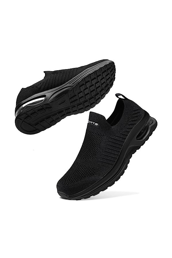 Basket Femme Respirantes Chaussures de Running Marche Sport Travail Légères Sneakers