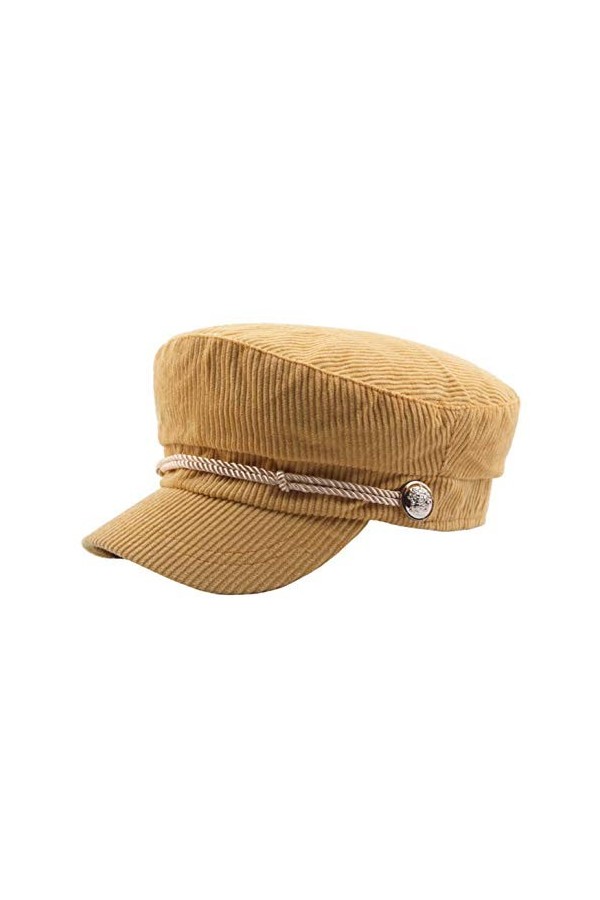 Chennuo - Casquette Souples - Femme Medium - Jaune - Medium