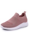 IDEAL ONLINE Chaussures de marche pour femme - Respirantes et légères - Absorption des chocs - Chaussures de sport, Noir , 40