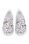 POLERO infirmière modèle sans Lacet Chaussures pour Femmes léger Maille Respirant Chaussures Sport Sneaker EU 38