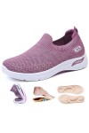 Femmes Orthopédique Confort Sneakers Tissé Respirant Chaussures Orthopédiques Antidérapantes Sneakers Casual Soft Sole Walkin