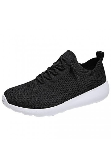 Coo2Sot Sneakers Femme Baskets Mode Maille Respirant Confortable Antidérapant Léger Lacets Décontracté Basket Et Chaussure Sp