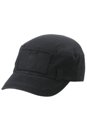 MYRTLE BEACH Badge Miltary Casquette au Look Castro - Noir -