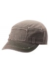 MYRTLE BEACH Badge Miltary Casquette au Look Castro - Noir -