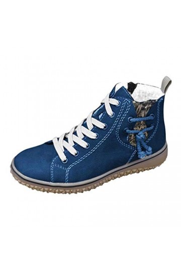 Baskets pour femme 39-42 - Chaudes - Grandes tailles - Chaussures plates décontractées - Chaussures compensées - Bottines pou