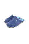 Garzon P460.130 Chaussures de maison en serviette céleste femme, bleu ciel, 36 EU