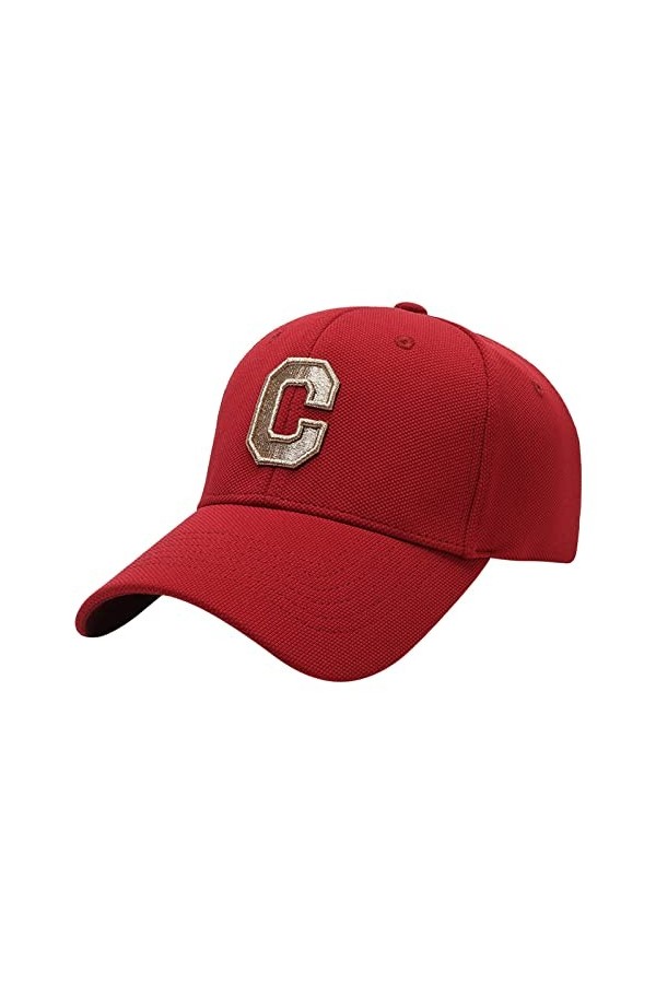 MKIUHNJ Casquette de carnaval - Broderie de lettres - Casquette de baseball en plein air - Pour homme et femme, c, taille uni