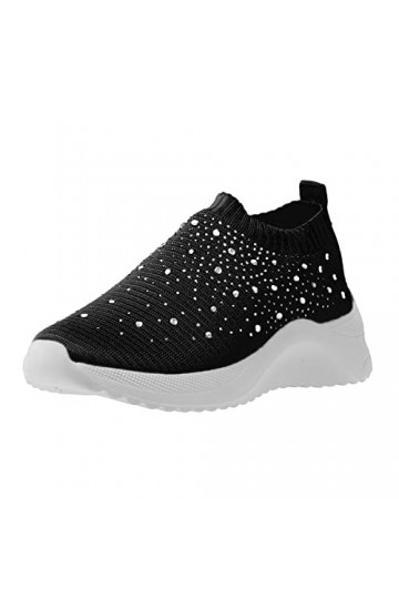 Basket Orthopédique Femme, Chaussures De Running Mode Chaussures De Travail Sneaker Confortables Chaussures De Marche Chaussu