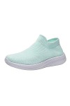 FNKDOR Baskets Femmes Mode Chaussures de Sports Course Sneakers Baseball Fitness en Plein Air B Bleu,41 