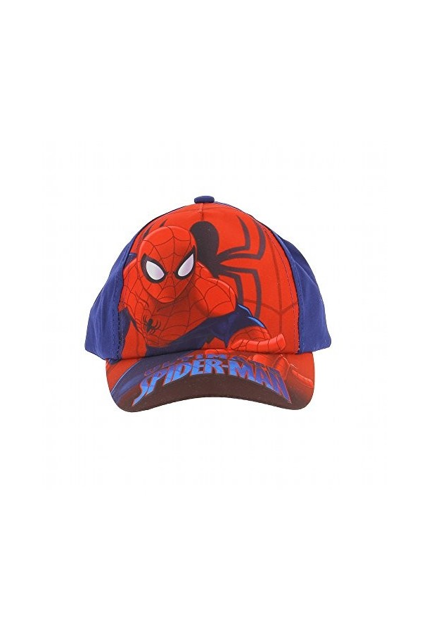Spiderman - Casquette Ultimate, proctection solaire UV30+ - Marine, 52 cm