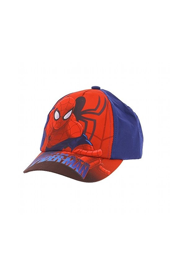Spiderman - Casquette Ultimate, proctection solaire UV30+ - Marine, 52 cm