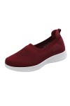 Taille 8 Habillées Slip on Breathe Mesh Marche Chaussures Femmes Mode Baskets Confort Mocassins Plats Sandales Plates pour Ét