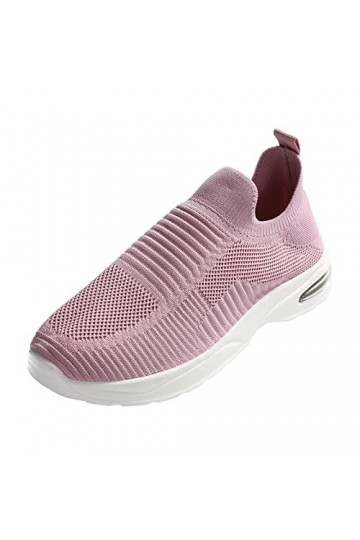 208 Chaussettes Hautes Enfant Fille Sport Runing Femmes Chaussures Slip-on Respirantes Chaussures de Plein air Maillage Mode 