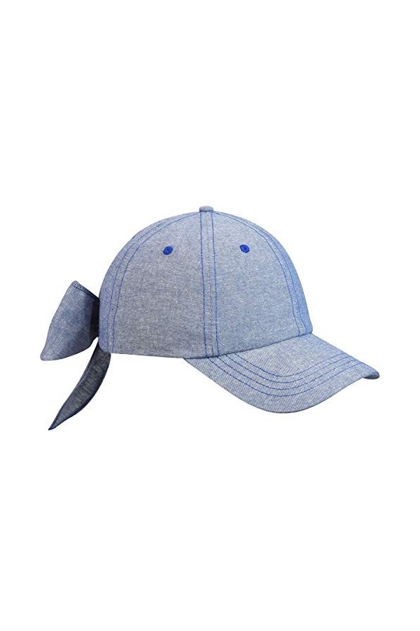 Betmar Casquette avec Noeud Astrid Casquette pour Femme Casquette dété Taille Unique - Denim 