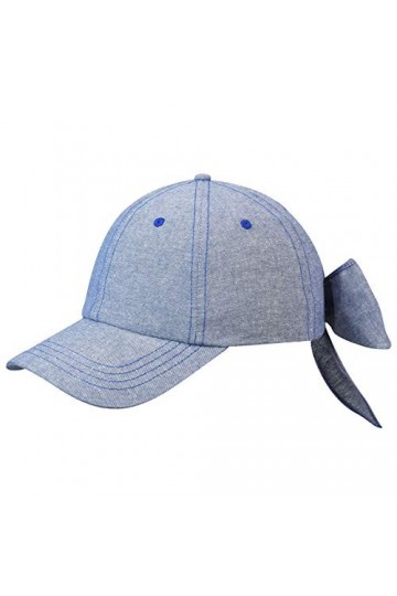 Betmar Casquette avec Noeud Astrid Casquette pour Femme Casquette dété Taille Unique - Denim 