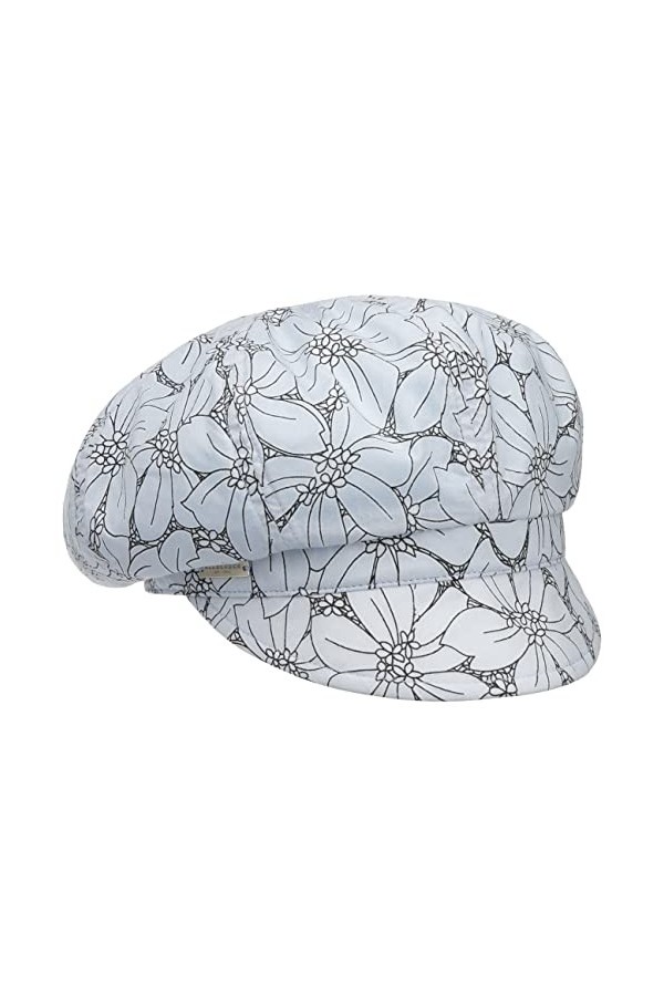 Seeberger Casquette Gavroche Belvonja Flower Casquette avec étiquette Taille Unique - Noir 