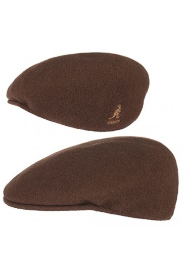 kangol - Bonnet Wool 504 - Mixte - Marron - Small