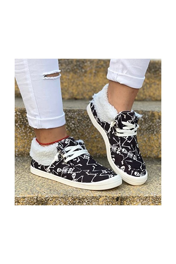 Baskets Mode Femmes Baskets Confort Femmes Chaussures décontractées Femmes Gris Couleur Chaussures de Marche Dame Chaussures 