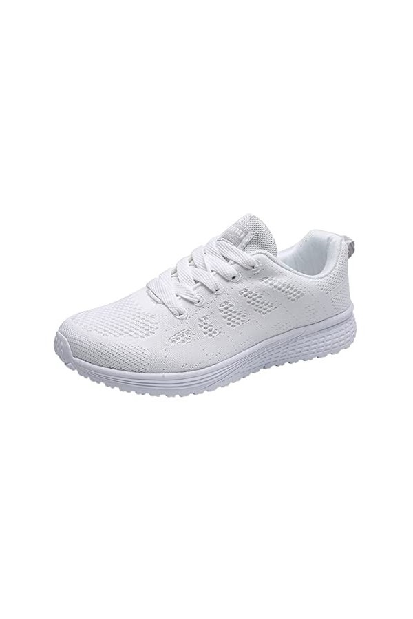 Baskets mode femmes baskets confort femmes chaussures décontractées femmes gris couleur chaussures de marche dame chaussures 