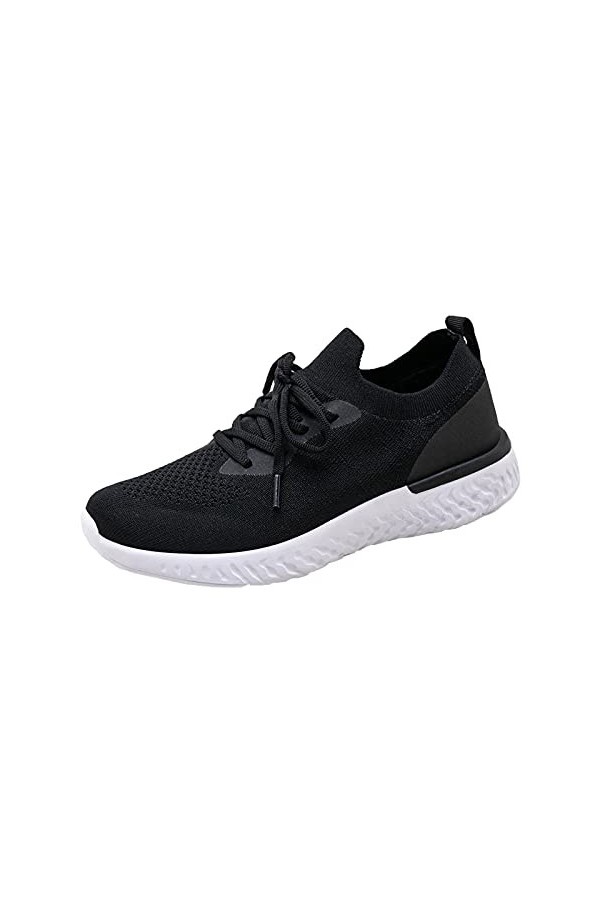 Femmes Basket Mode Air Chaussures de Sport Respirantes Antidérapant Léger Chaussure de Running