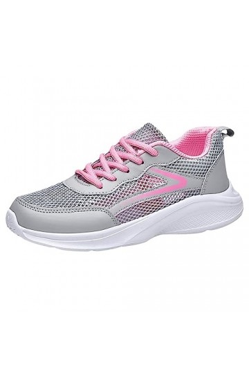 Basket Femme Confort Chaussure de Running Femmes Baskets Mode Nouveau modèle Maille Respirant Confortable léger antidérapant 