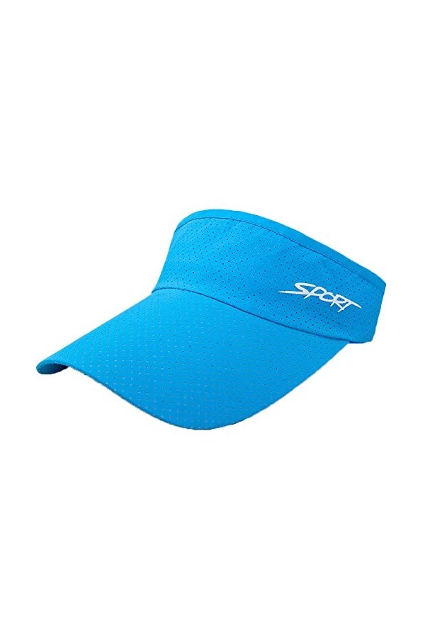YAMEE Casquette Visière Femme Homme Anti-UV,Visière pour Le Soleil Unisex Séchage Rapide Ultra léger,Casquette Pare-Solei Fem