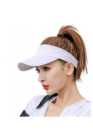 Casquette Visière Femme Homme Anti-UV Visiere Soleil Séchage Rapide Sport Cap Ultralight Chapeaux de Visière Golf Tennis Cycl