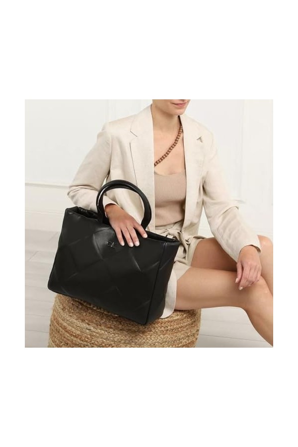 Calvin Klein femme cabas ck black