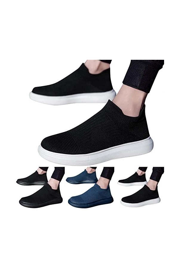 Baskets à plateforme pour femme - Rouge - Solide - Sport - Couleur - Chaussures dextérieur - Maille respirante - Chaussures 