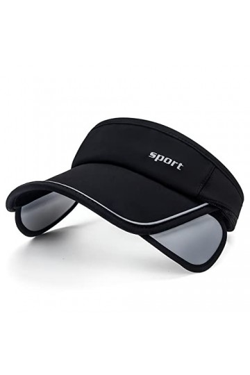 TAGVO Visière Femms avec Bord Rétractable, Élastique Casquette Visière Sport Tennis Golf, Casquette Visières Visières de Sole