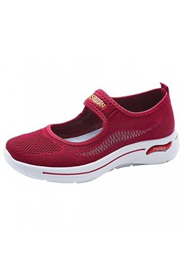 Arc-en-Ciel pour Femmes Baskets Dames Mode Running Chaussures légères Confortables Sneakers Flat pour Femmes Basket Chausson