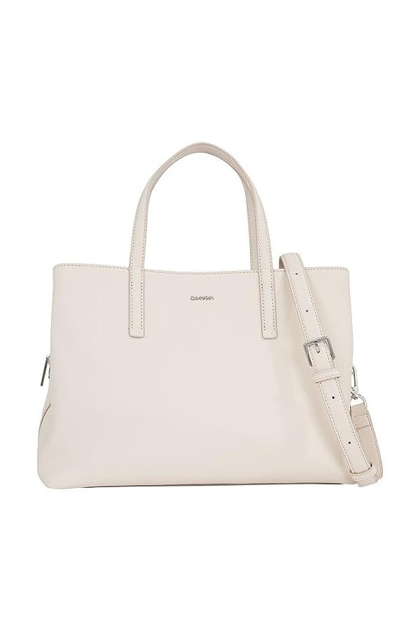 Calvin Klein Sac fourre-tout Ck Must pour femme, cognac, Taille unique, Décontracté