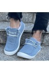 Baskets Mode Femmes Baskets Confort Femmes Chaussures décontractées Femmes Gris Couleur Chaussures de Marche Dame Chaussures 