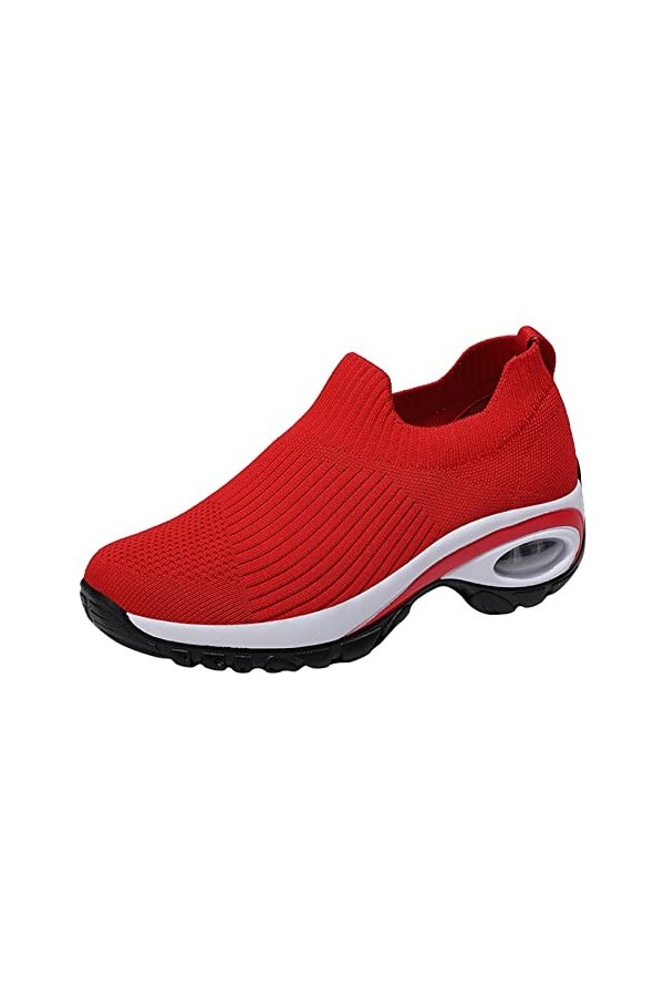 Bottes Courtes Noires pour Femmes Talons Baskets Mode Femmes Baskets Confort Femmes Chaussures décontractées Femmes Gris Coul