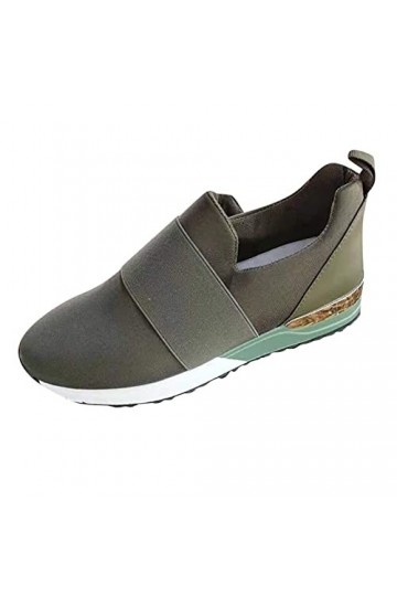 PAIDAXING Chaussettes Hautes Enfant Fille Loisirs en Plein air Baskets Respirantes Chaussures décontractées pour Femmes Mode 