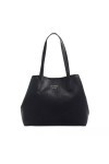 Guess Vikky Tote, Bag Women, Le Noir, Taille Unique