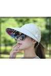 Leisial Femme Casquettes Visières Anti-Soleil Respirant Pliable Casquette de Baseball Été Anti UV Loisirs Tourisme Chapeau de