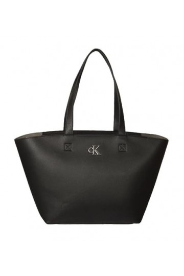 Calvin Klein CKJ Minimal Monogram Shopper28 Black