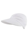 YSTrillion Visière Plage Femme,Pliable et à Séchage Rapide Casquette Visière Chapeau Pare Soleil FemmeVisiere Casquette Femme