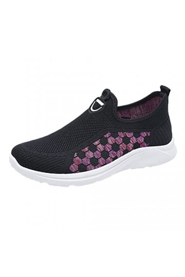 Baskets mode femmes baskets confort chaussures décontractées femmes couleurs Gray chaussures de marche Lady Easy Shoes Bottes