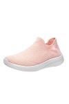 FNKDOR Baskets Femmes Mode Chaussures de Sports Course Sneakers Baseball Fitness en Plein Air C Rose,41 