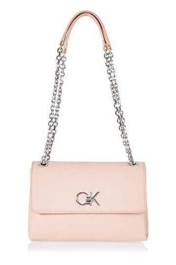 Calvin Klein Sac Bandoulière Femme Re-Lock Ew Conv Xbody Petit Modèle, Rose Cafe Au Lait , Taille Standard