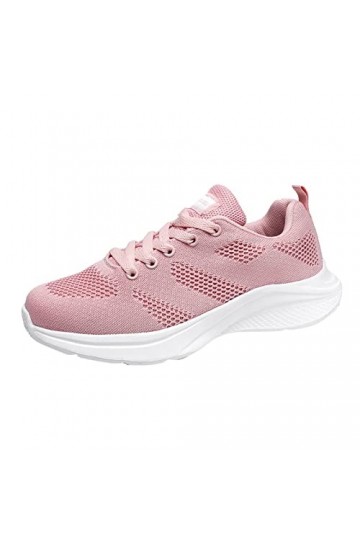 Woaikeyu Baskets Femmes Mode LéGer Plat DéContracté Confortable Tendances Fitness Sneakers Pour Femmes Chaussures De Course S