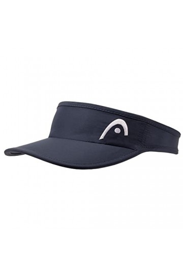 HEAD Pro Joueur Visière Femme Casquette Womens, Bleu Marine, Taille Unique