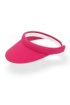 Colours & Beauty Chapeau Visière Femmes Fuchsia | Casquette Visière Femme | Chapeau D’été Visière | Visiere Golf Homme | Visi