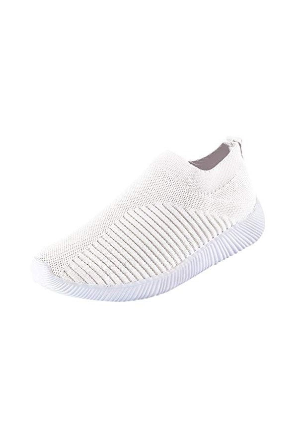 Baskets Femme Chaussures de Sport Running Femmes Baskets Mode été Maille Respirant Confortable léger à Lacets Chaussures déco